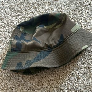 Boys camo fishing hat